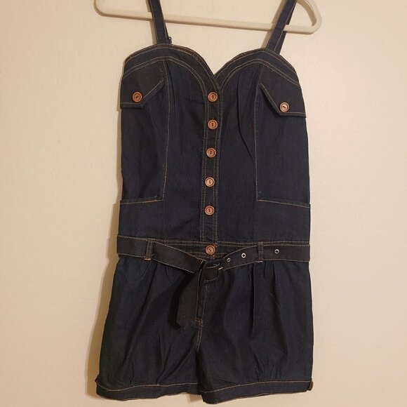 Santory Jean Romper Size M NWT - Picture 3 of 11